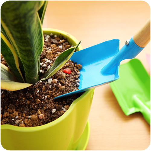 Household multi-functional small shovel kindergarten green plant planting flower shovel potted children mini flower shovel gardening tool