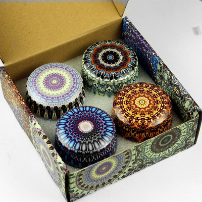 Large Aromatherapy candles 4 suit Price Iron box Packaging box Makou Iron box Box