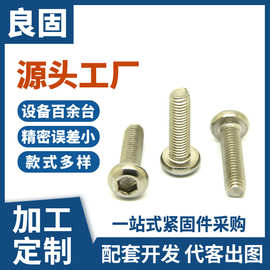 M2M3M4不锈钢花形自攻螺栓 来图来样工厂内六角圆头螺钉螺栓