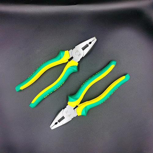 Factory direct sales pure steel forged Yulong 8-inch wire pliers industrial grade vise multi-functional labor-saving 8-inch hand pliers