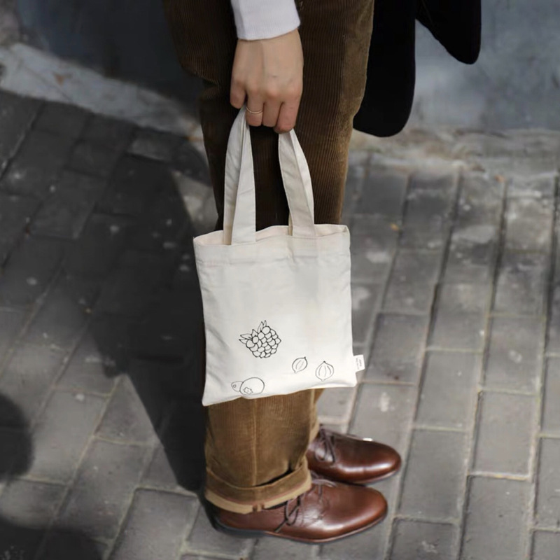 Korean ins Same Style Designer Niche Fruit Fresh Mini Bag Canvas Bag Handbag Grocery Bag Small Bag Korean ins Same Style Designer Niche Fruit Fresh Mini Bag Canvas Bag Handbag Grocery Bag Small Bag