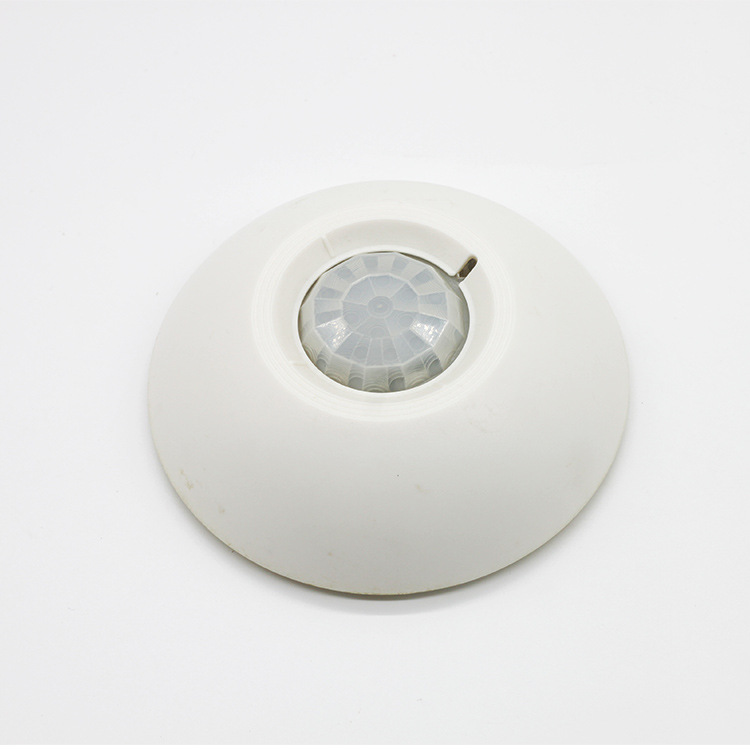 批发红外探测报警器 433M吸顶式防盗报警器 学习码无线红外探测器