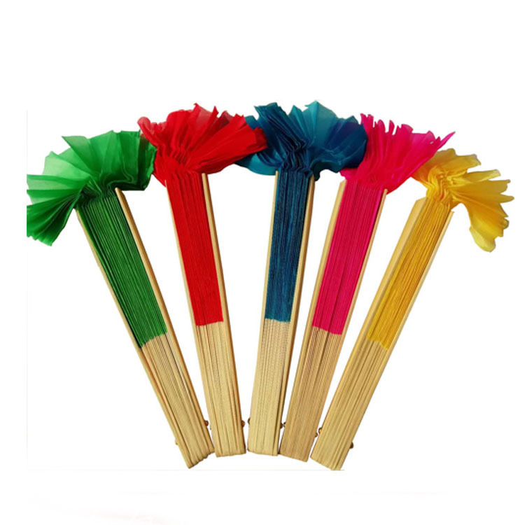On behalf of 8 inch Real silk Rongchang fan children level examination Dance fan Jiaozhou Drum Light fan Practice Red fan