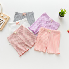 2020夏季兒童安全褲 韓版95%棉女童三分褲 兒童打底褲 女童短褲
