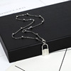 Accessory hip-hop style, fashionable necklace, universal trend pendant, suitable for import, European style