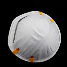 廠家定制一次性杯型口罩 無紡布防塵白色透氣防護口罩批發直銷