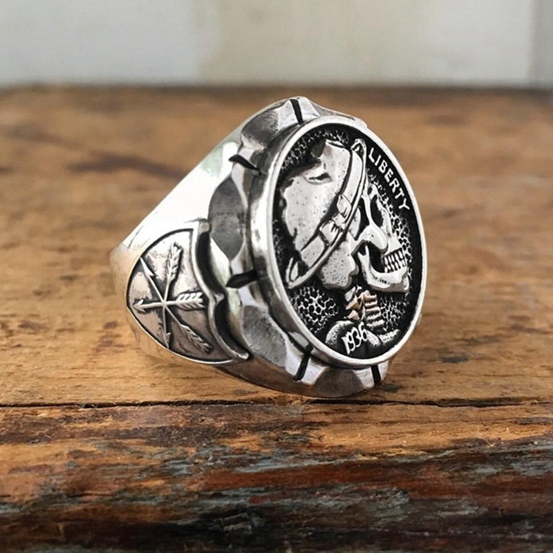 Berserk dödskallering för män i mexikansk biker stil_voghion.com