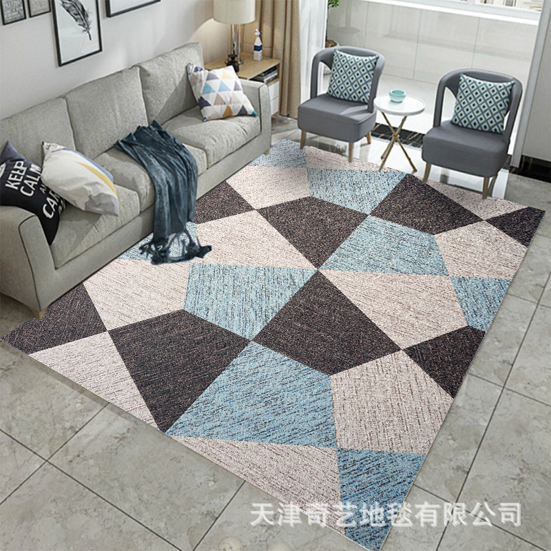 Alfombras sala de estar 2025 nuevo engrosado ligero de lujo sofá de alta calidad alfombra de mesa de té simple alfombra antideslizante y resistente al desgaste