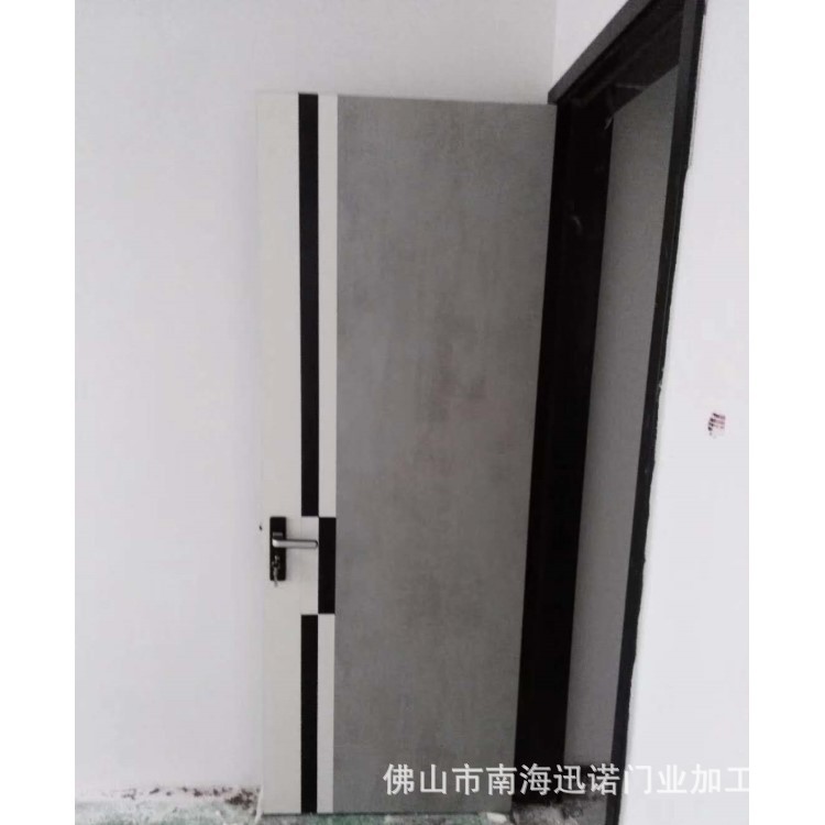 Fábrica nueva extremadamente estrecha puerta sin marco puerta del dormitorio puerta invisible puerta superior puerta de aluminio puerta de madera maciza Sala compuesta puerta plana