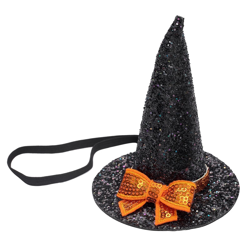 亞馬遜熱銷萬圣節(jié)舞會演出蝴蝶結(jié)道具帽子 DIY兒童發(fā)箍發(fā)飾配件