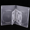 20 % DVD6 pieces of CD -ROM plastic box Plastic box translucent dual dual -plate tape film can be inserted in color pages