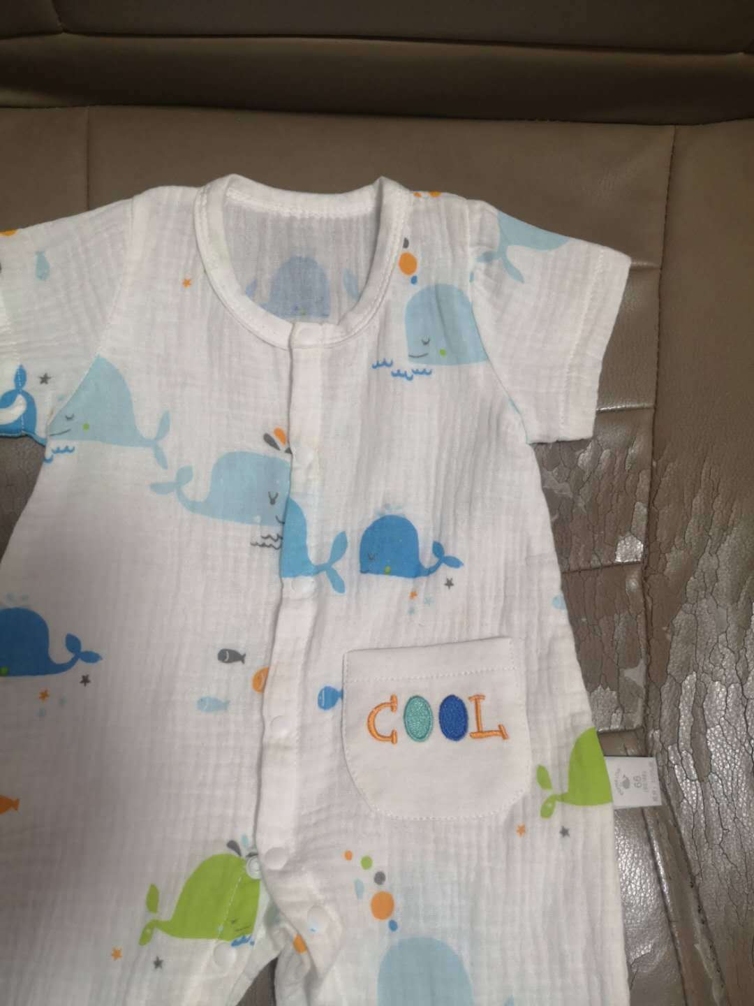 Baby class a 40s algodón de doble capa de tela de hilo de algodón lavado crepe de algodón impreso crepe ropa para el hogar tela