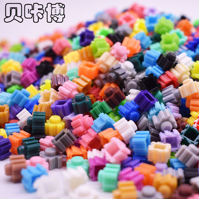 新8mm益智拼插儿童DIY组装玩具微型颗粒钻石微积木1000颗en71认证