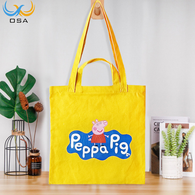 帆布袋定制印logo环保布袋订做广告手提帆布包定做女单肩棉布袋子