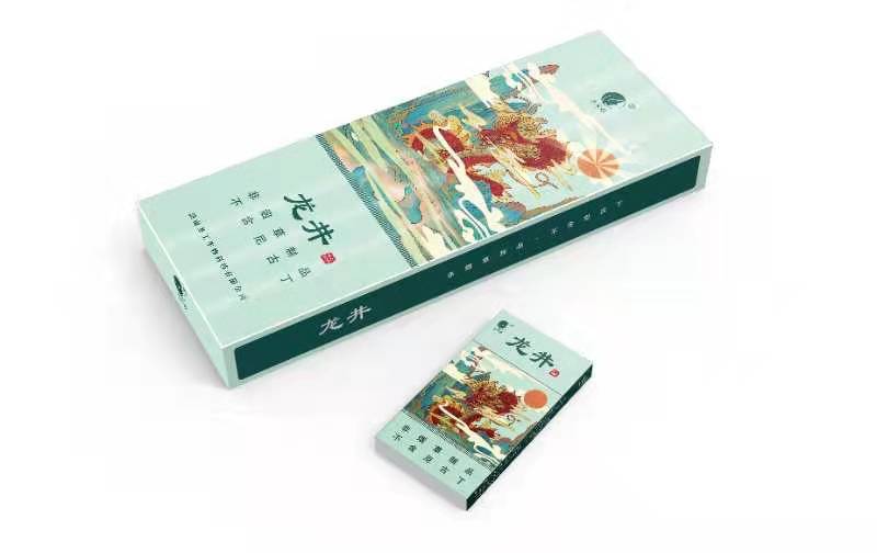 direct deal Tea smoke Non tobacco Tujia Mei Tea Smoke A generation of fat Longjing Tea smoke