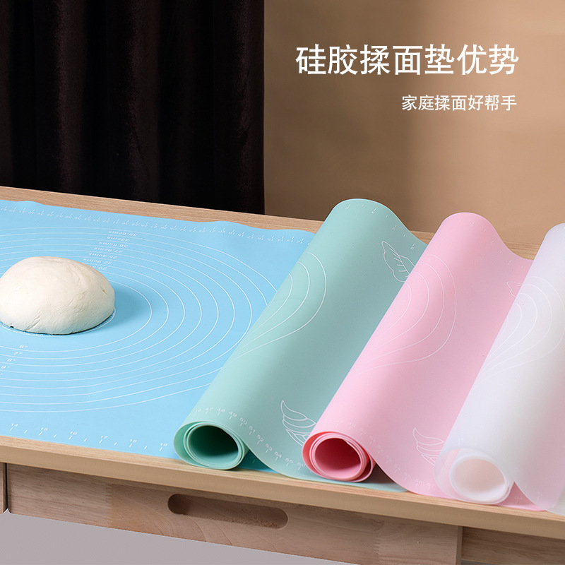 厂家硅胶揉面垫烘焙垫隔热防滑烹饪垫和面垫加厚案板