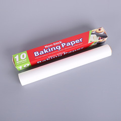 The manufacturer supplies baking paper for double-sided use, baking oil paper, barbecue paper, conditioning paper, and 10m baking oil paper.