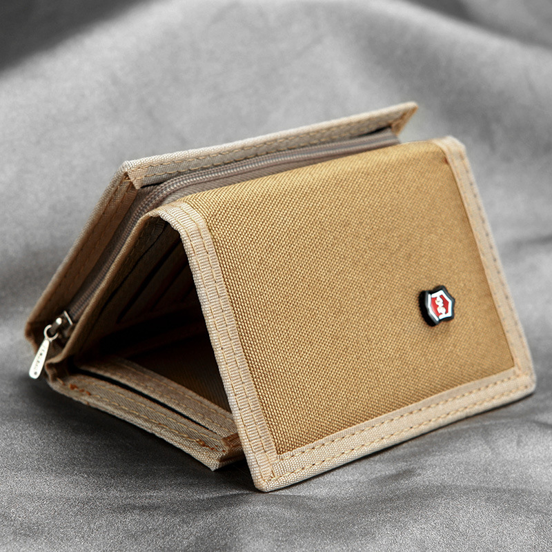 Jamie Road Korean canvas men's wallet zipper change bag multi-functional classic explosion wallet factory direct sales Jamie Road Korean canvas men's wallet zipper change bag multi-functional classic explosion wallet factory direct sales