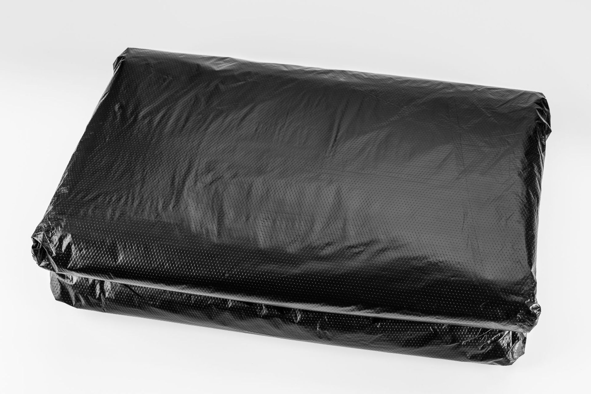 包邮 500只装加厚塑料平口式黑色大号垃圾袋酒店物业用80*100|ms