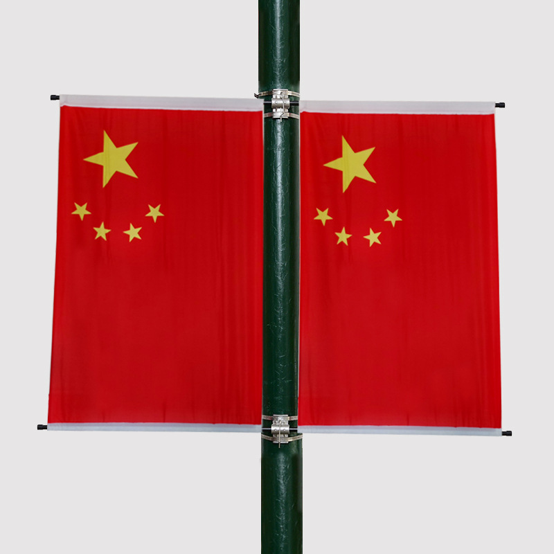 特诺斯街道双面广告旗帜底座街道广告横幅制作