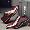 Men Wedding leather shoes PU business formal dress shoes