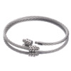 Stainless steel Spiral adjust Bracelet diy Telescoping coil Bracelet Jewelry parts Large stock