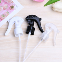 厂家供应手扣式全塑料喷雾方枪 清洁水消毒水纯白色喷雾枪