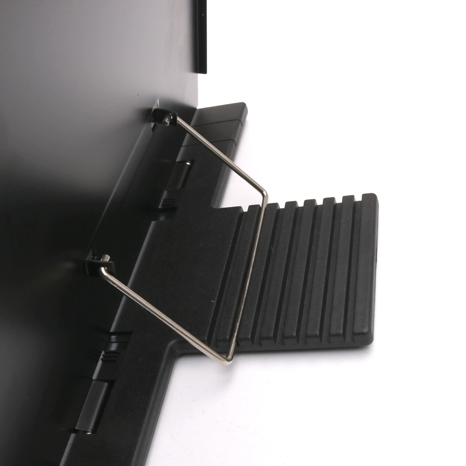 Metal foldable handheld universal bookshelf