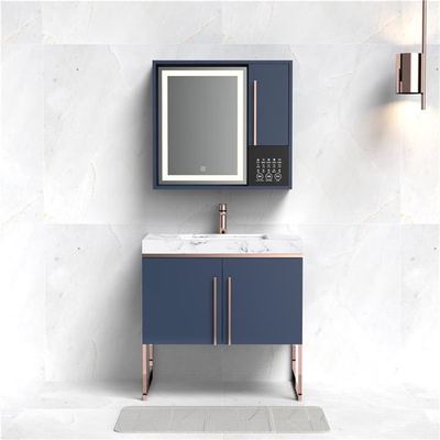 沃泊VOPPO304不锈钢北欧浴室柜组合洗脸盆洗手盆卫生间洗漱台|ms