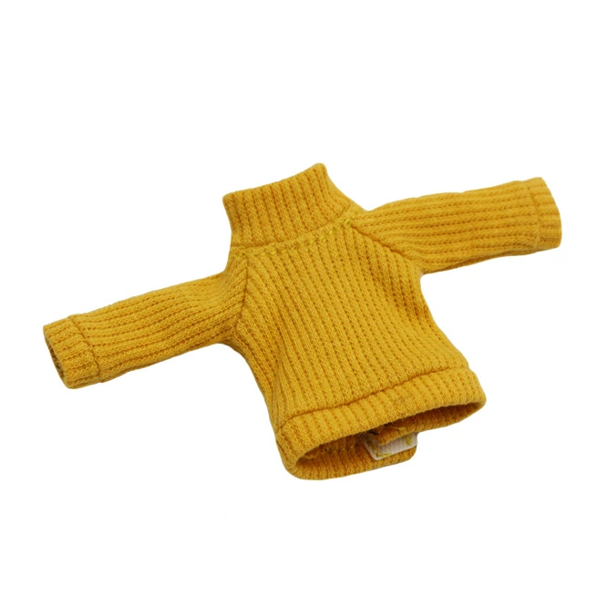 Одежда для кукол OB11, версия Q детской одежды, 12 очков, одежда для кукол BJD, свитер с высоким воротом, вязаная свинка Молли