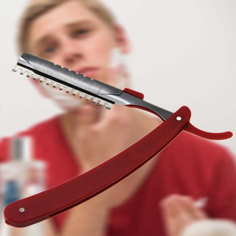 Manufactor Direct selling Plastic handle 77 Tool carrier Beauty salons Shaving Dedicated Feather piece Tool carrier Single blade Tool carrier