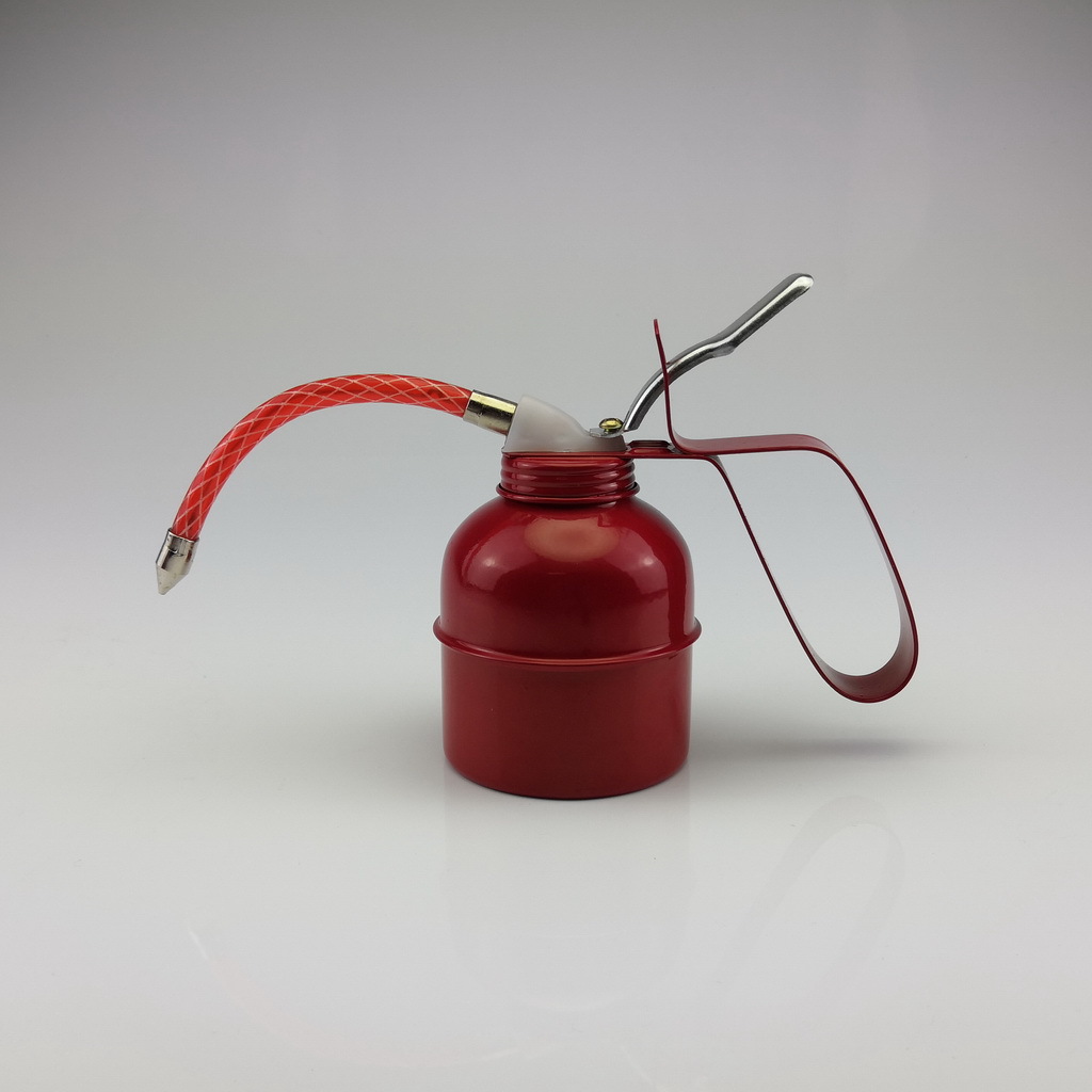 厂家供应300CC软管压力机油壶高压机油枪注油枪