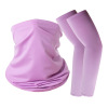 Street sleeves for cycling, scarf, summer set, sports equipment, mask, sun protection