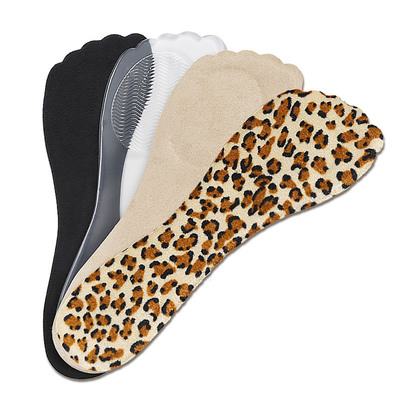 新款 五指七分垫 带自粘性 3/4 柔软 弹性 高跟鞋鞋垫批发