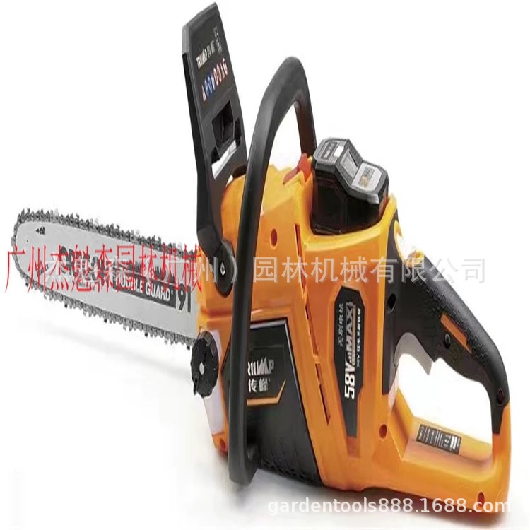 传峰58V充电式电锯 TPCS5615伐木锯无线充电电锯手提大功率电链锯