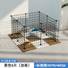 Pet fence isolation door free combination dog fence chamber dog cage fence small dog fence dog cage