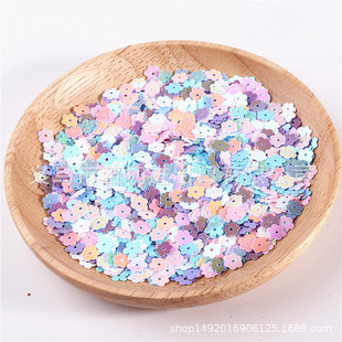 6mm÷����Ƭ PVCƽ÷ɢ�b��Ƭ DIY�ֹ��ֿp���b�o�� �F؛10g�b