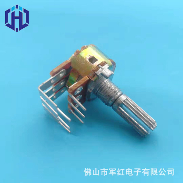 双联步进电位器 内弯B500K 古典留声机专用电位器