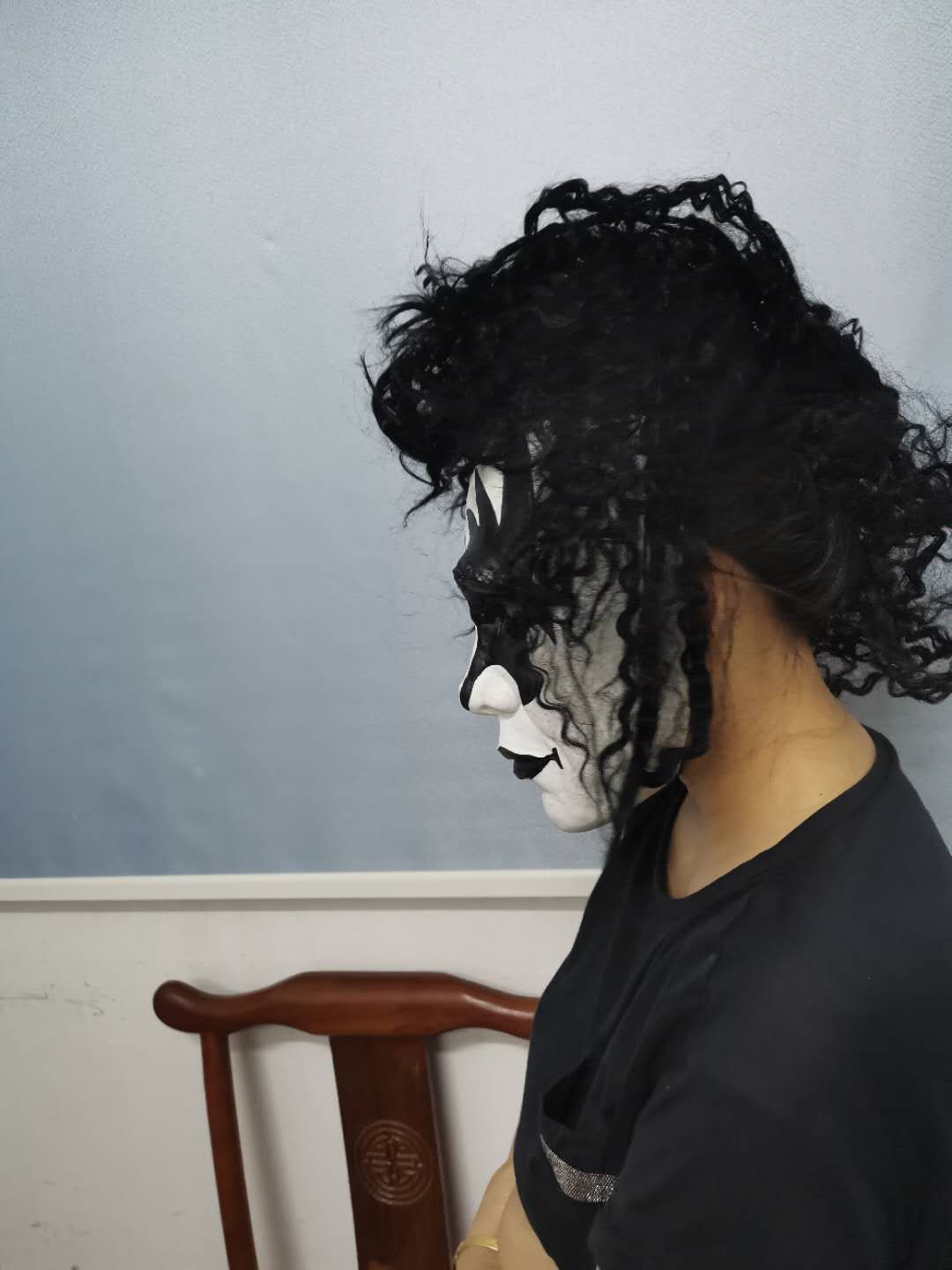 Kuss Gen Simmons Sänger Maske Horror Maske Verrückte Musik Festival Maske 2 # – Detail 5