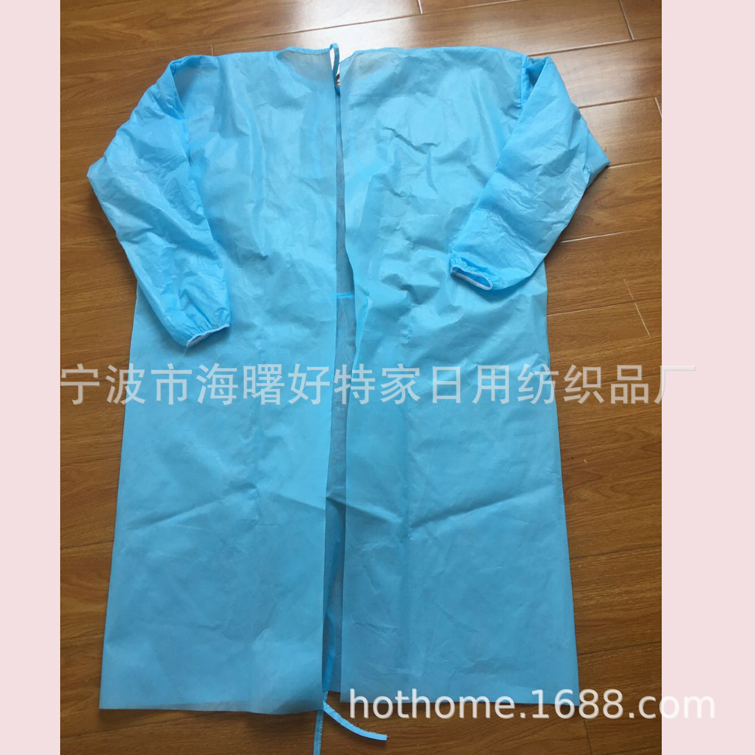 CPE反穿防护衣一次性隔离衣防血防水防污反穿衣BSCI工厂