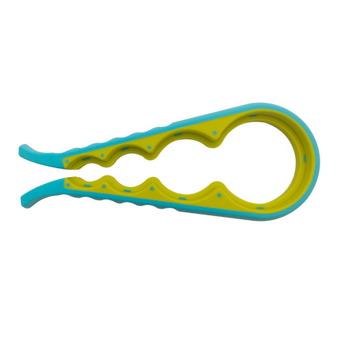 Thickened creative multifunctional four-in-one bottle opener plastic cap twister four-position can opener anti-slip bottle cap twister