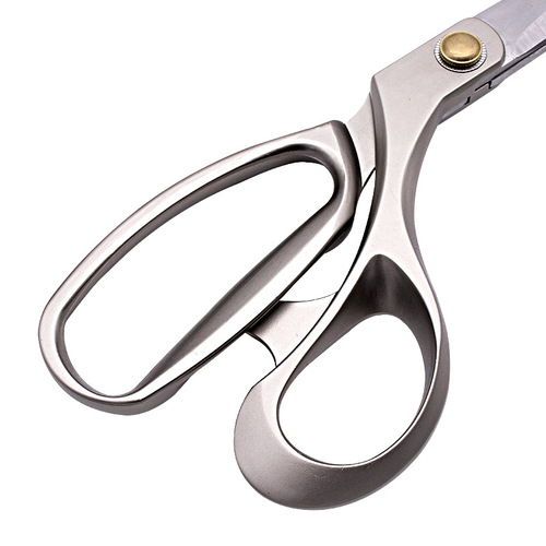 Manufacturer wholesale household tailoring scissors, multi-purpose clothing scissors, zinc alloy stainless steel tailoring scissors