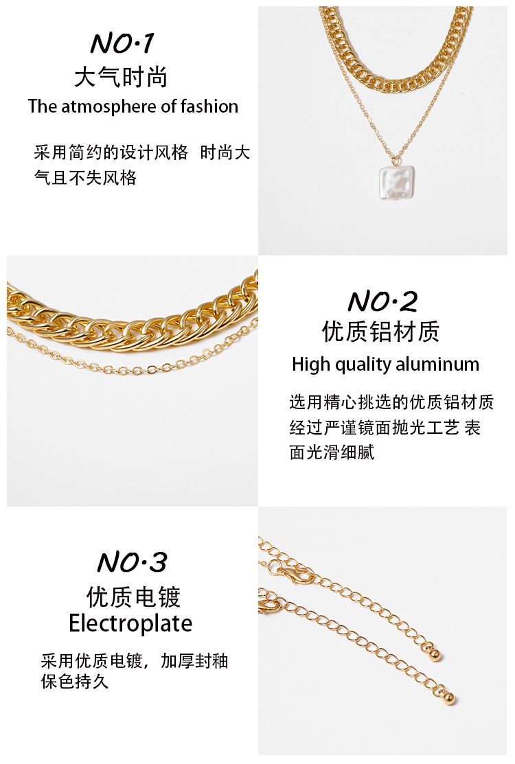 New Simple Item Decorated With Diamond Cross Short Clavicle Necklace Female display picture 3