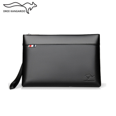 网店代理爆款男士PU手拿包时尚休闲手抓包大容量男士手包一件代发|ms