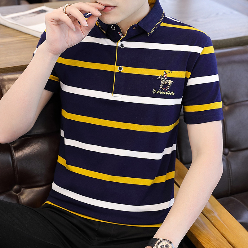 Polo homme en coton - Ref 3442983 Image 2