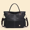 Capacious shoulder bag, polyurethane one-shoulder bag, bag strap, European style, suitable for import