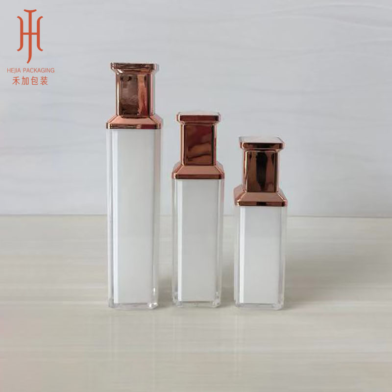 30/50/70/80/100ml 四方亚克力乳液瓶膏霜瓶面霜瓶水乳瓶化妆包材