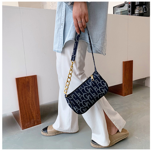Bags for Women  New Winter Women's Bags Cross-border Fashion Baguette Bags Underarm Bags Wholesale Market