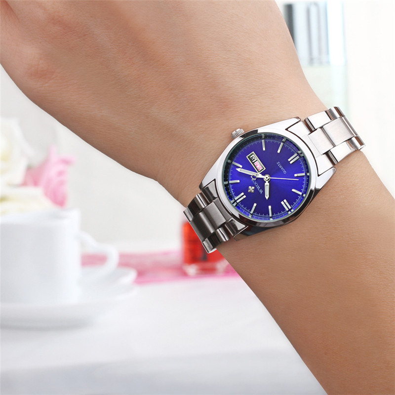 WWOOR hold Love 8804 reloj de moda para mujer Calendario de cuarzo semana dama reloj de moda reloj de estudiante de personalidad