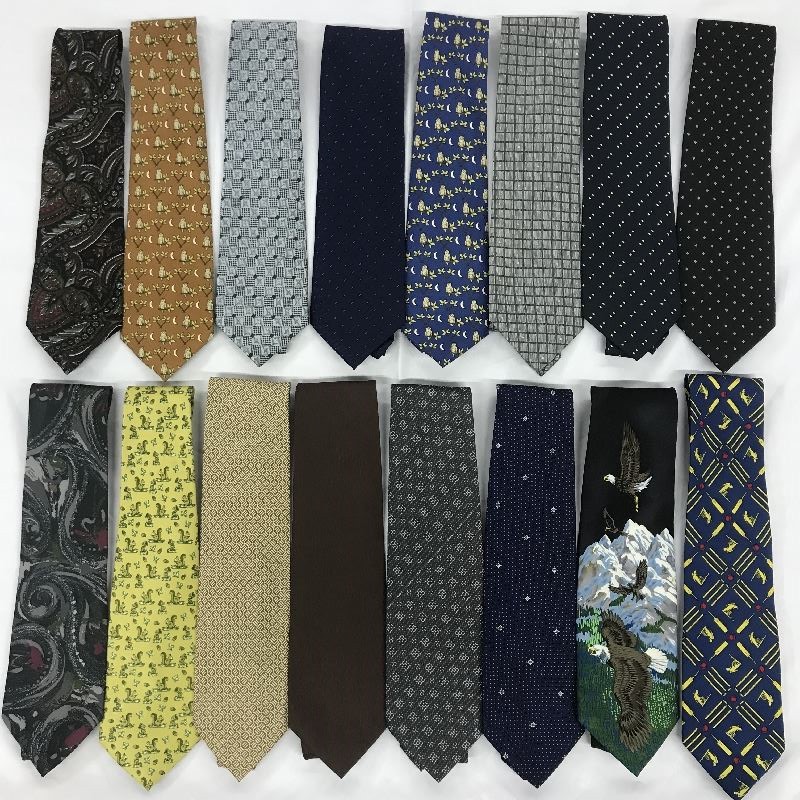 库存混款嵊州外贸跨境领带涤纶真丝印花条纹男士正装商务领带